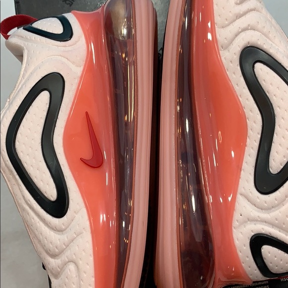 W THE AIR MAX 720 Light Soft Pink/Gym Red - Picture 15 of 16
